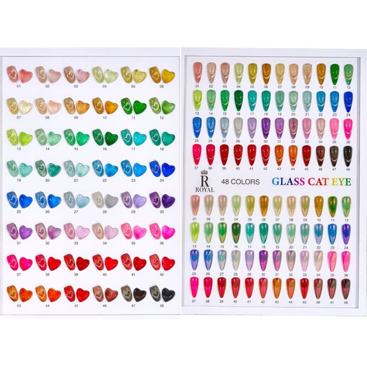 Royal Glass Cateyes 48 colors Collection