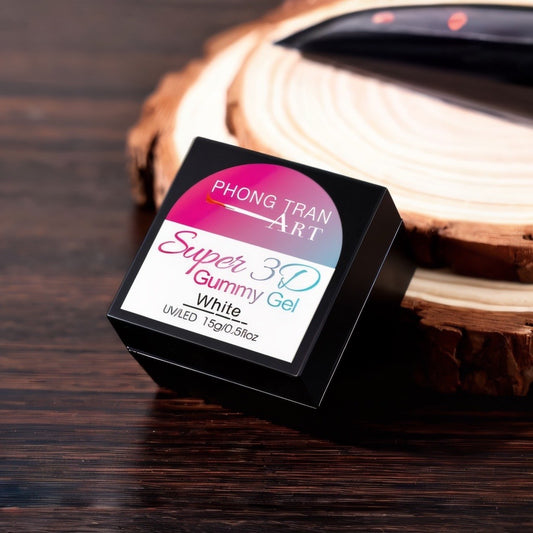 Gel Gum Nặn Hoa 3D (White)
