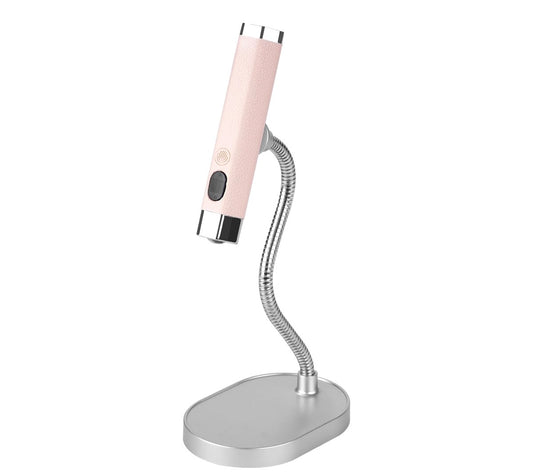 Đèn Pin AI Thế Hệ Mới Bao Xịn bọc da cao Cấp Đẳng Sờ Cấp , Oách Xà Lách HỒNG NHẠT (LIGHT PINK )