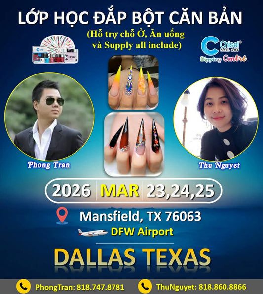 LỚP HỌC ĐẮP BỘT CĂN BẢN