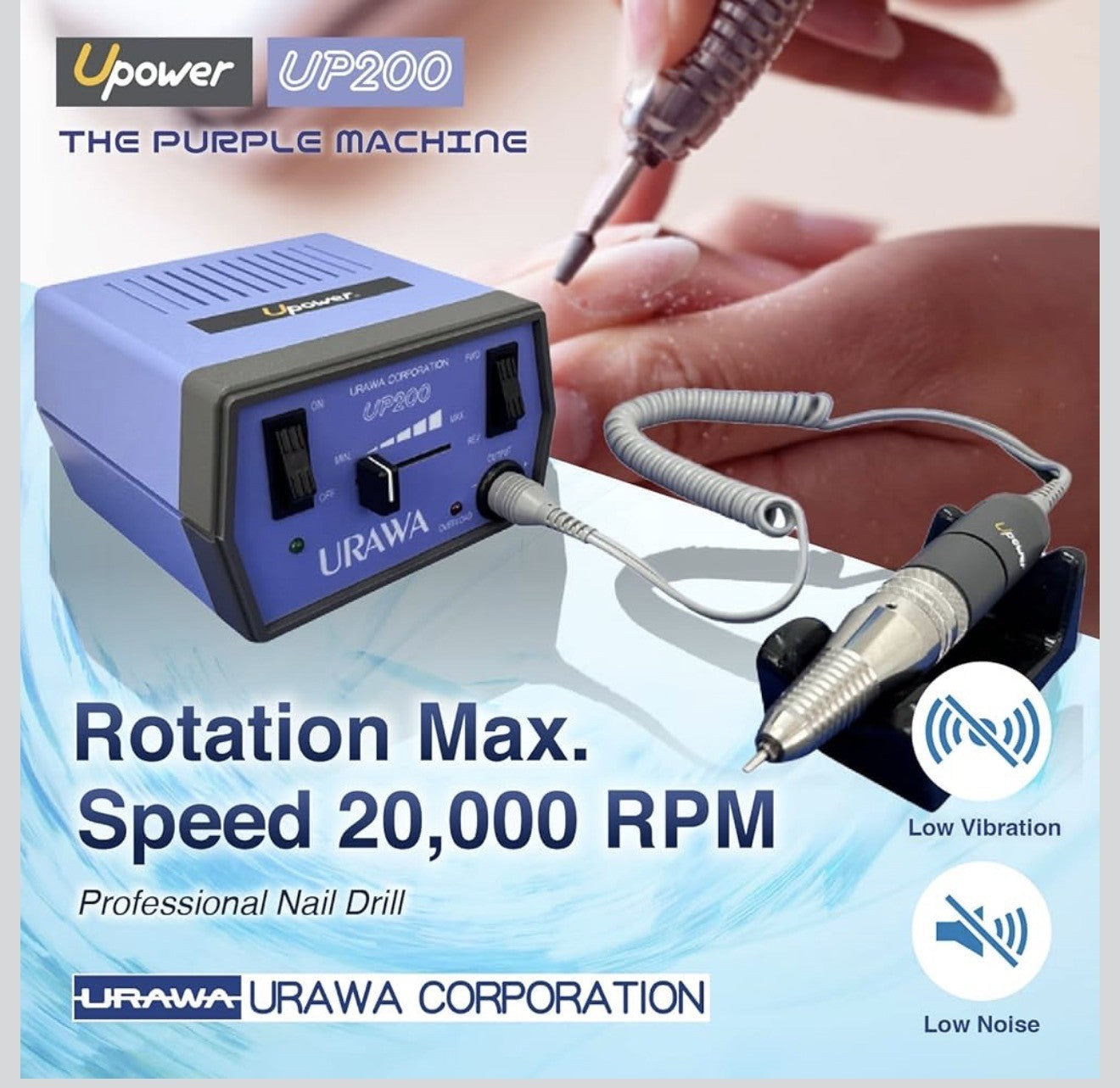 Máy Tím Siêu Bền Power Up200 (Made in Japan)