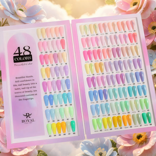 Royal Springs Pastel New Gel Collection 48 màu (New)