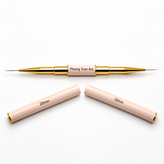 Dual Heads Linner Brush ( 10mm-20mm)