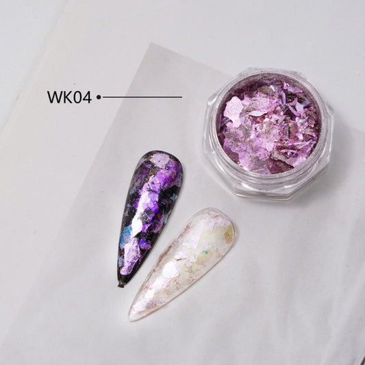 Mermaid Chrome Flakes (Set of 6)