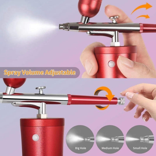 Máy Xịt Airbrush 2024 New Model (High Quality) RED