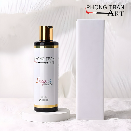 SUPER PREMIUM QUALITY BLACK/WHITE GEL REFILL 250ml/8OZ