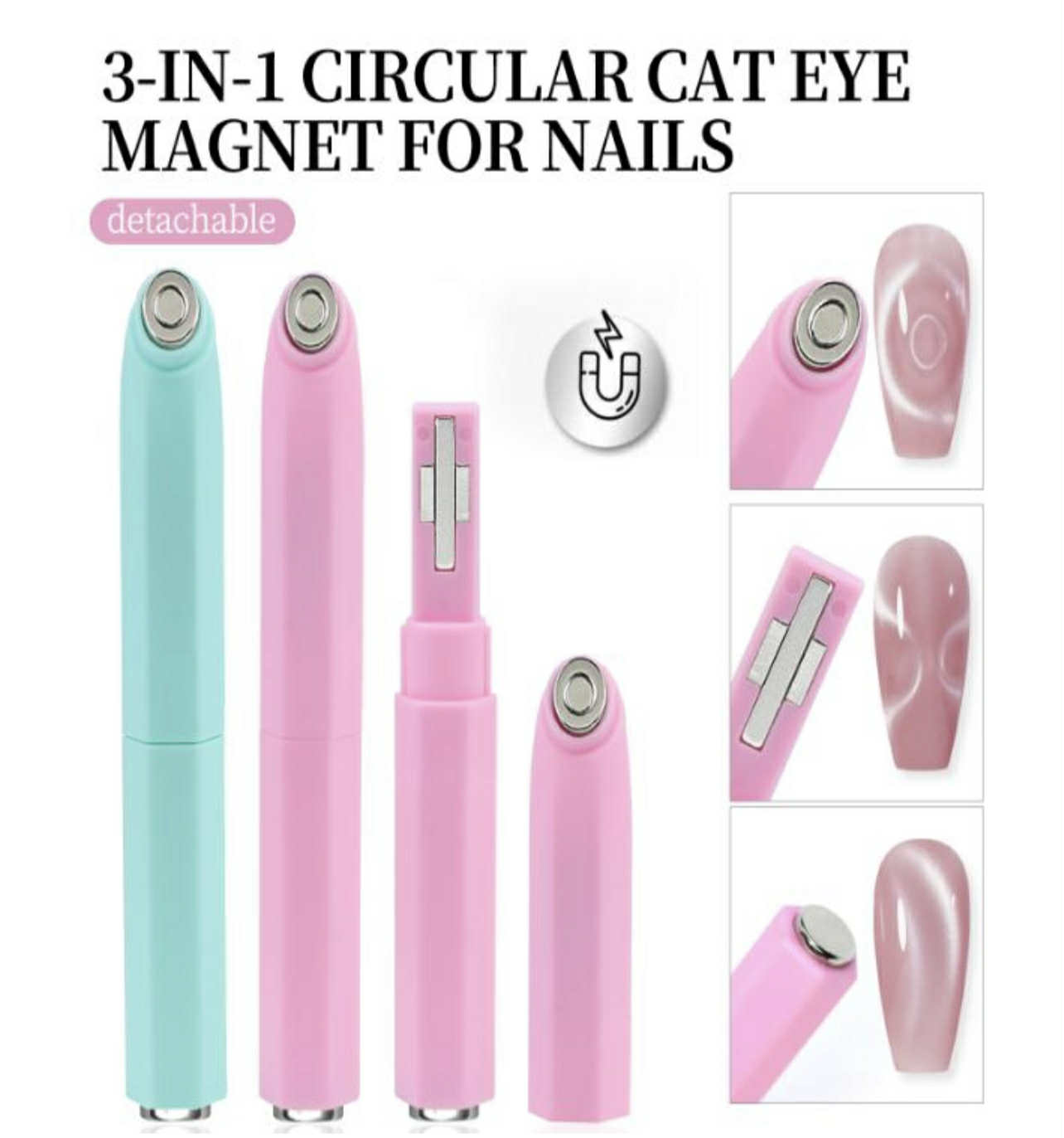 Nam Châm Cat Eye 3 in 1 (New)
