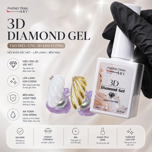 Gel Vẽ Nổi 3D Đa Năng (New)