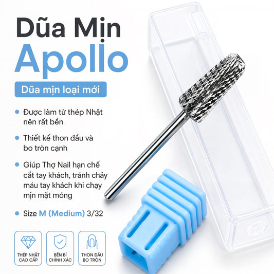 Dũa Apollo M (Medium) 3/32