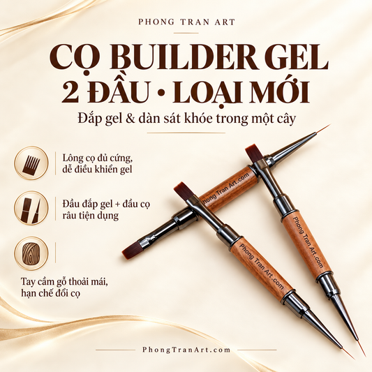 Builder Gel Brush (Square Dual Heads)