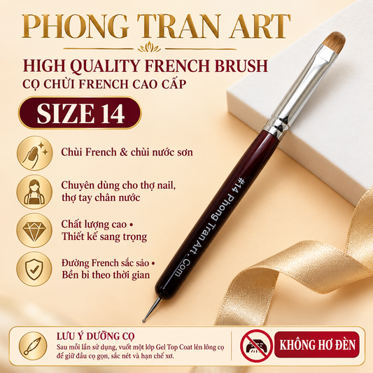 High Quality French Brush Size 14