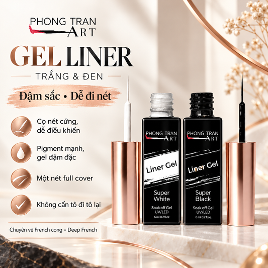 High Quality Black & White Gel Linner