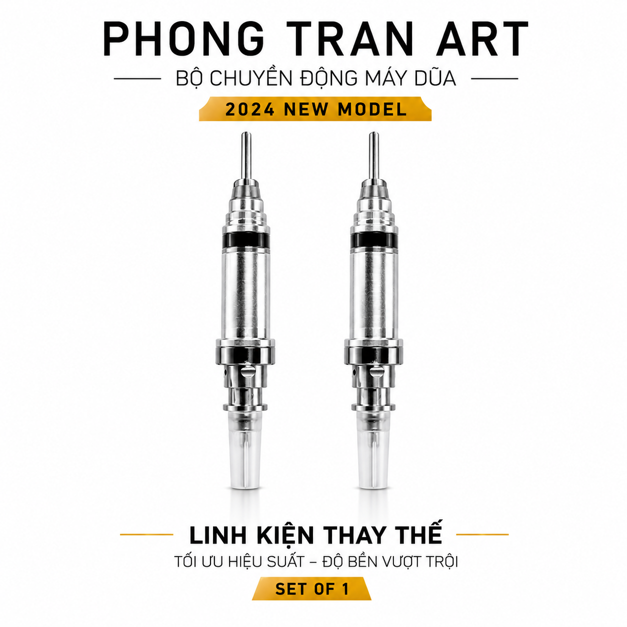 Replacement Part Spindle For 2024 Model Phong Tran Art Nail Drill Machine