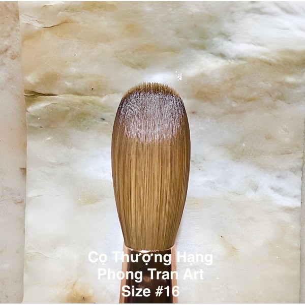 PHONG TRAN ART PREMIUM BRUSH AAA+ 100% KOLINSKY (SIZE 16)