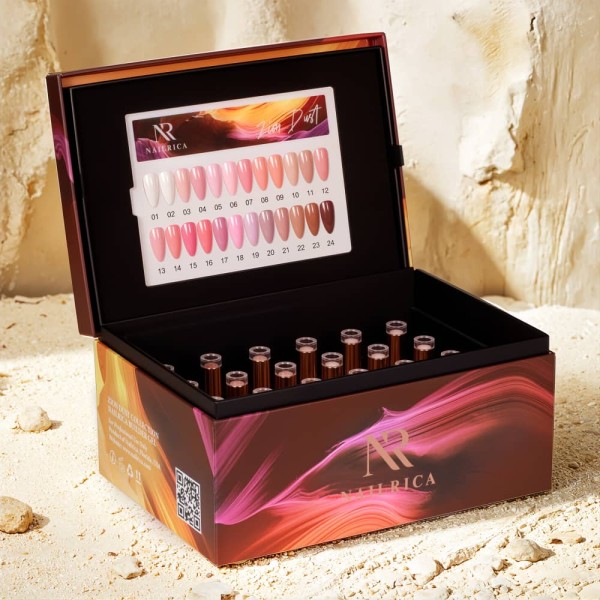 NAILRICA Builder Gel in Botle (BIAB) Zion Collection of 24 Colors
