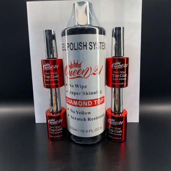 Buy 1 Get 5 Queen 21 Refil Top Gel