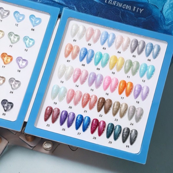 Royal Pearl Gel Aurora Oceanic Collection of 30 colors