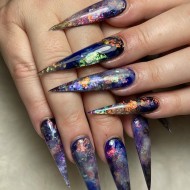 High Quality Galaxy Flakes (Set Of 8 )
