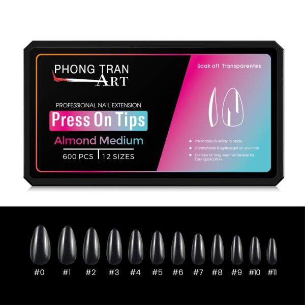 Phong Tran Art Gel-X Kit (Almond Medium)