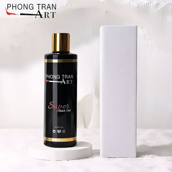 Super Premium Black/White Gel Refil 250ml