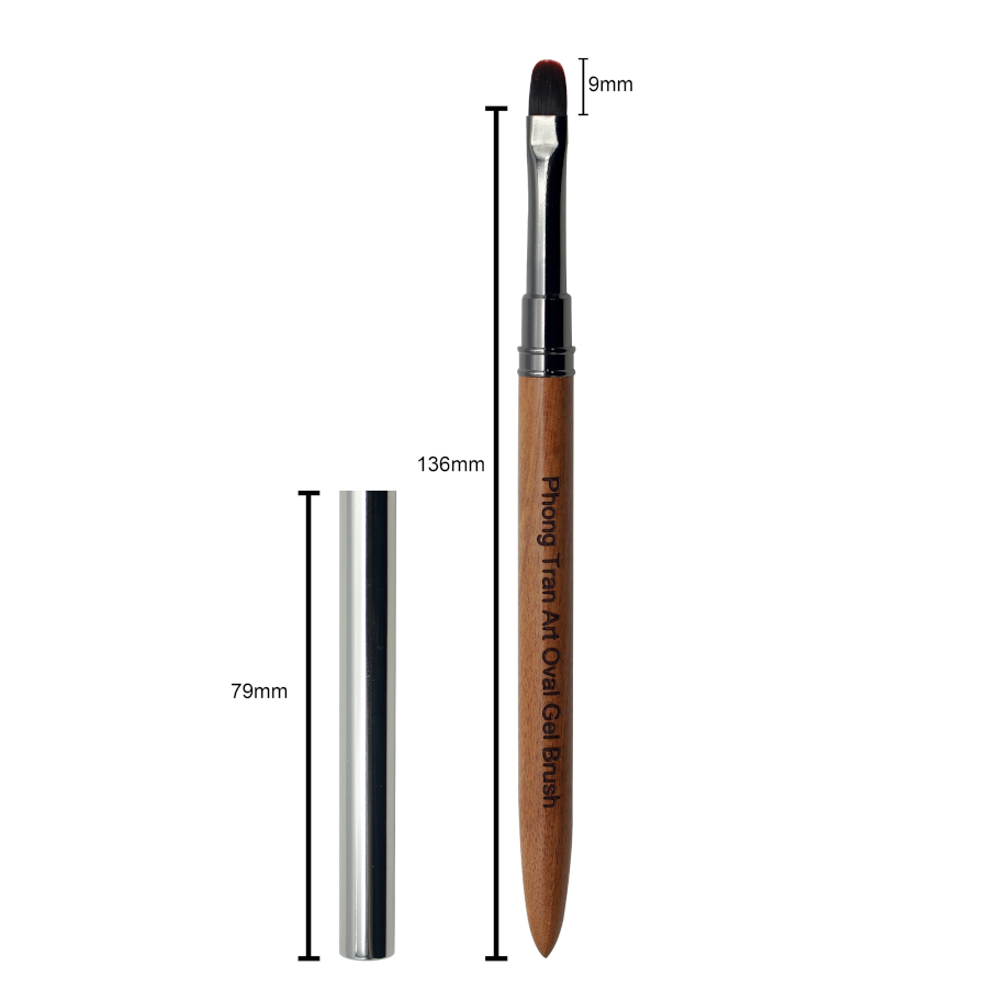 Oval Gel Brush (Cọ Làm Gel Builder, TAP Gel)