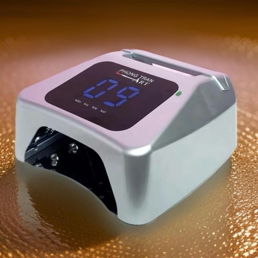 2026 New Verson HIGH QUALITY LED CORDLESS NAIL LAMP ( New UPGRADE Model) SILVER