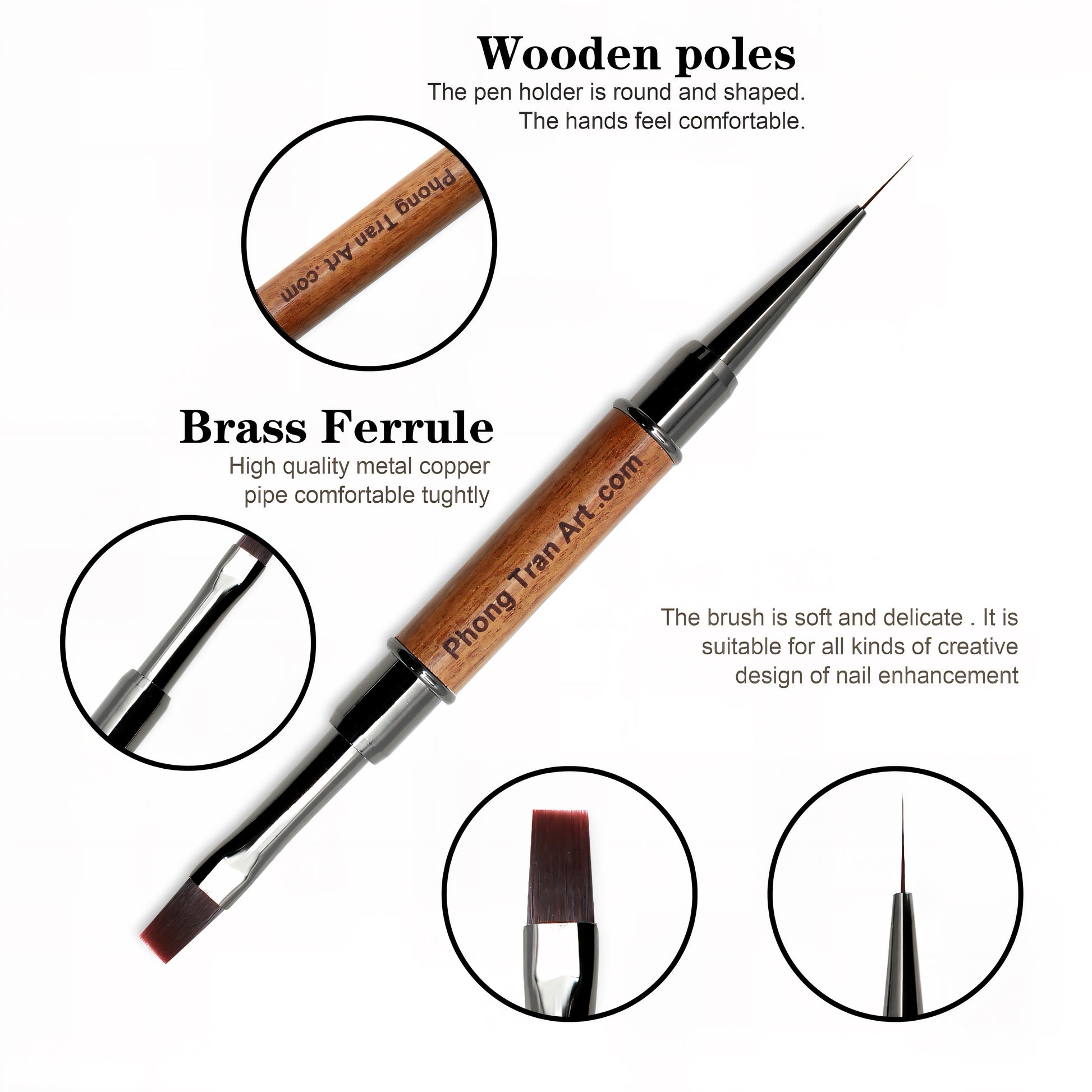 Builder Gel Brush (Square Dual Heads)