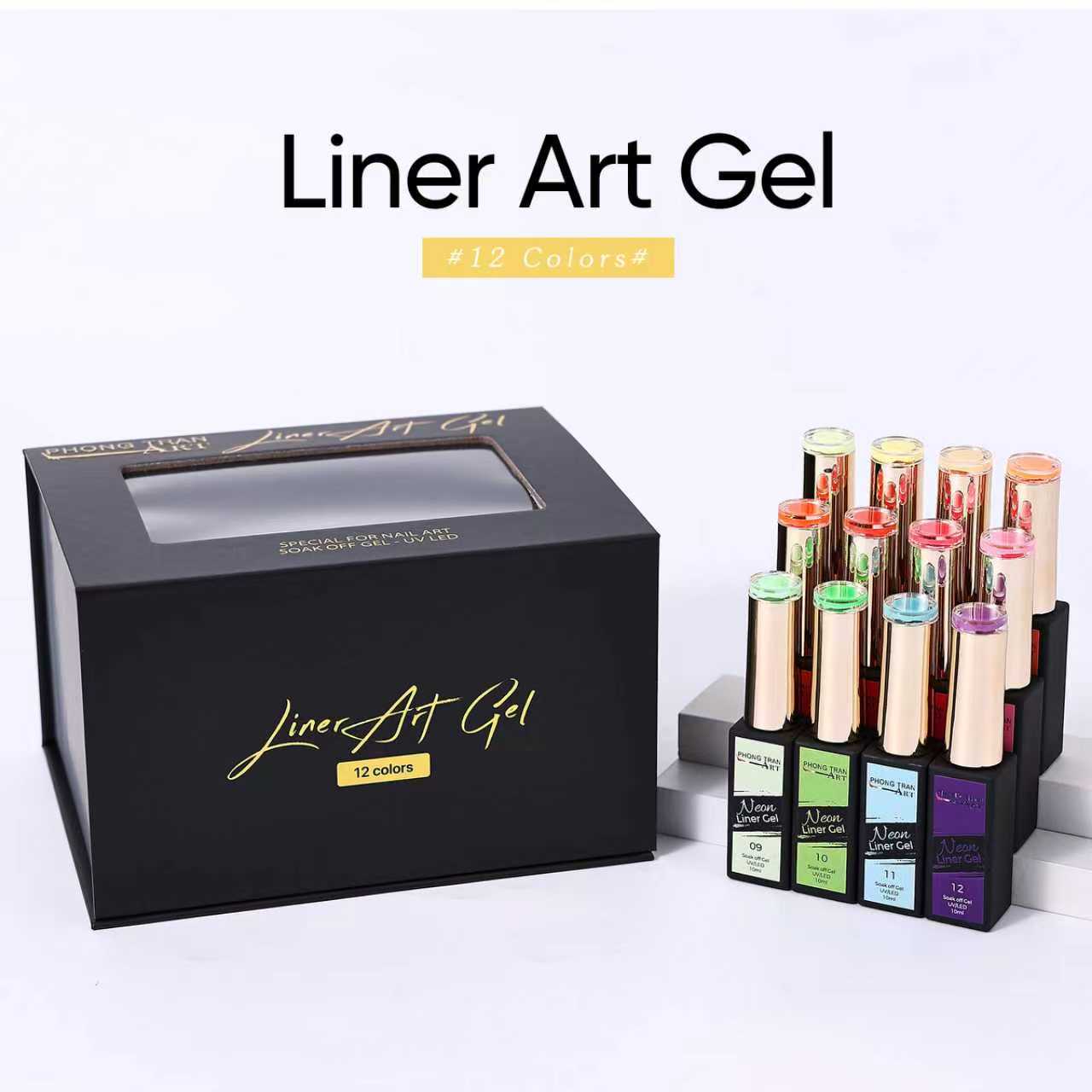 Neon Gel Linner Design (Set of 12)