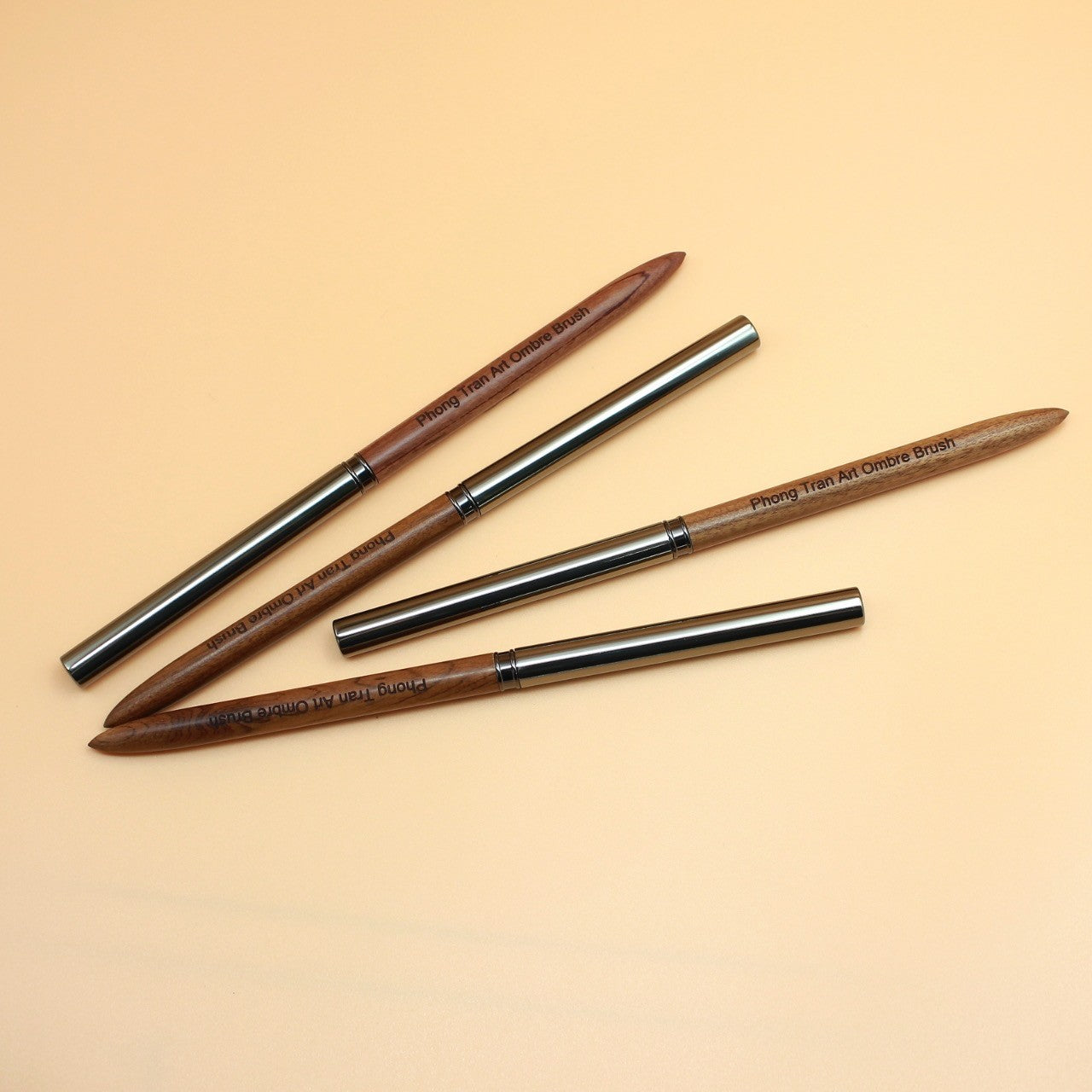 Ombre, Marble Gel Brush Cán Gỗ Loại Mới (New)