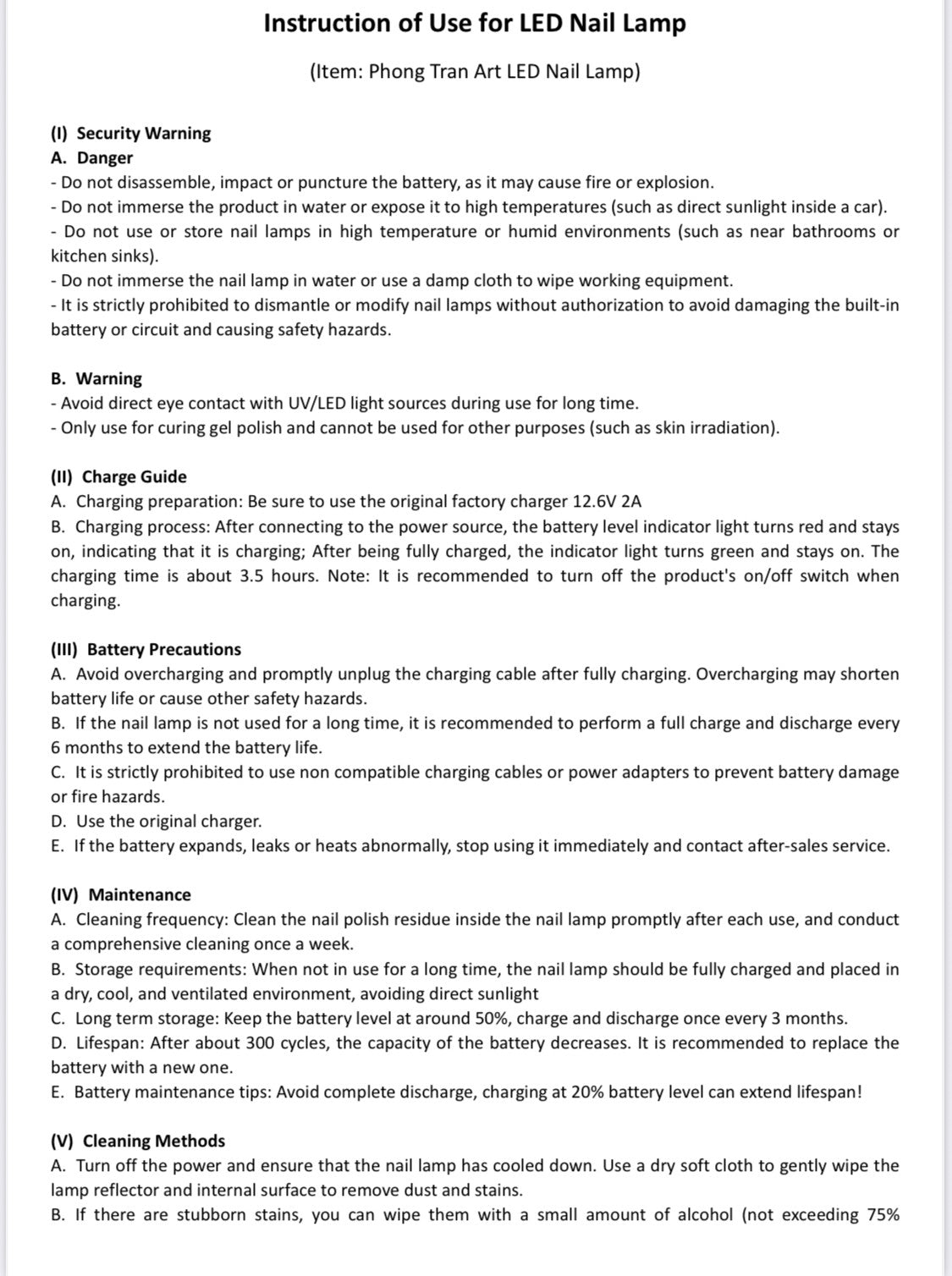 2026 New Verson HIGH QUALITY LED CORDLESS NAIL LAMP ( New UPGRADE Model)