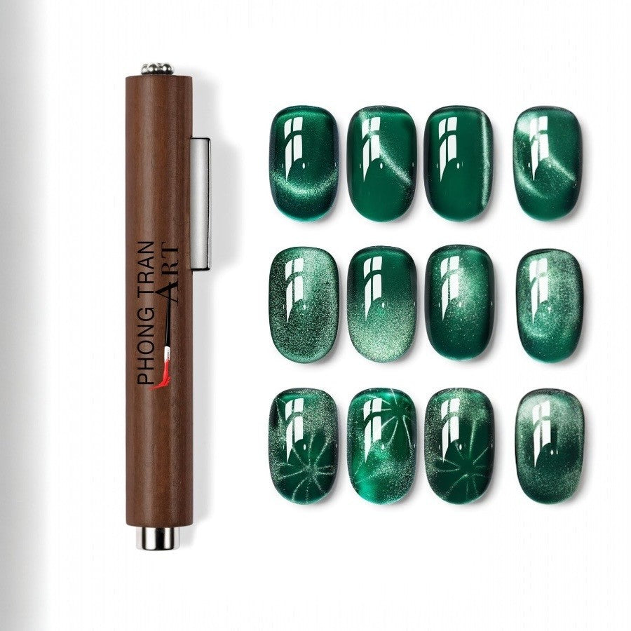 Nam Châm Strong Magnet Cateyes Loại Mới (Cán Gỗ)