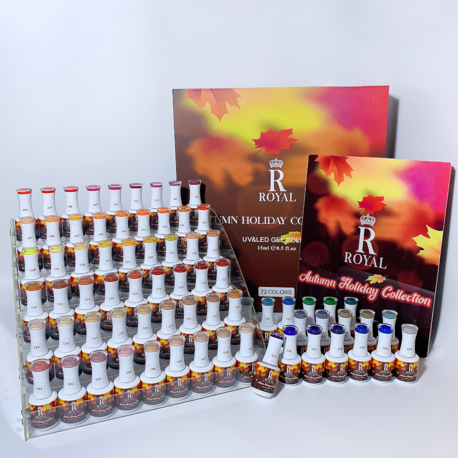 Royal Autumn Holiday 72 Colors Gel Collection