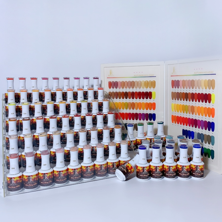 Royal Autumn Holiday 72 Colors Gel Collection