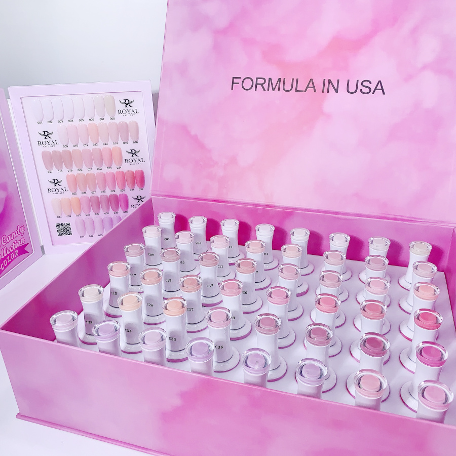 Royal Cotton Candy 48 Colors Gel Collection