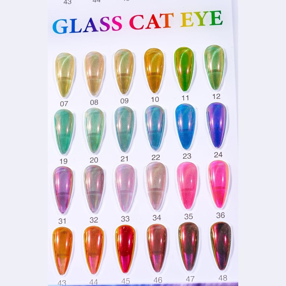 3 in 1 Royal Glass Cateyes 48 colors Collection