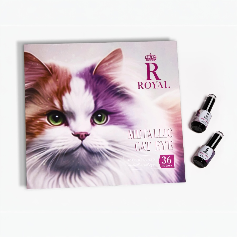 Royal Metalic Cateyes 36 Colors Collection