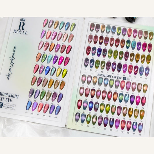 Royal Moonlight Cateyes 48 Colors Collection