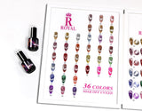 Royal SPARKLY REFLECTIVE Cateyes 36 Colors Collection