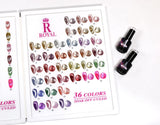 Royal SPARKLY REFLECTIVE Cateyes 36 Colors Collection