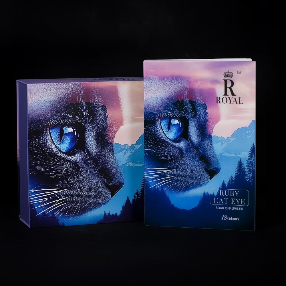 Royal Ruby Cateyes 48 colors Collection