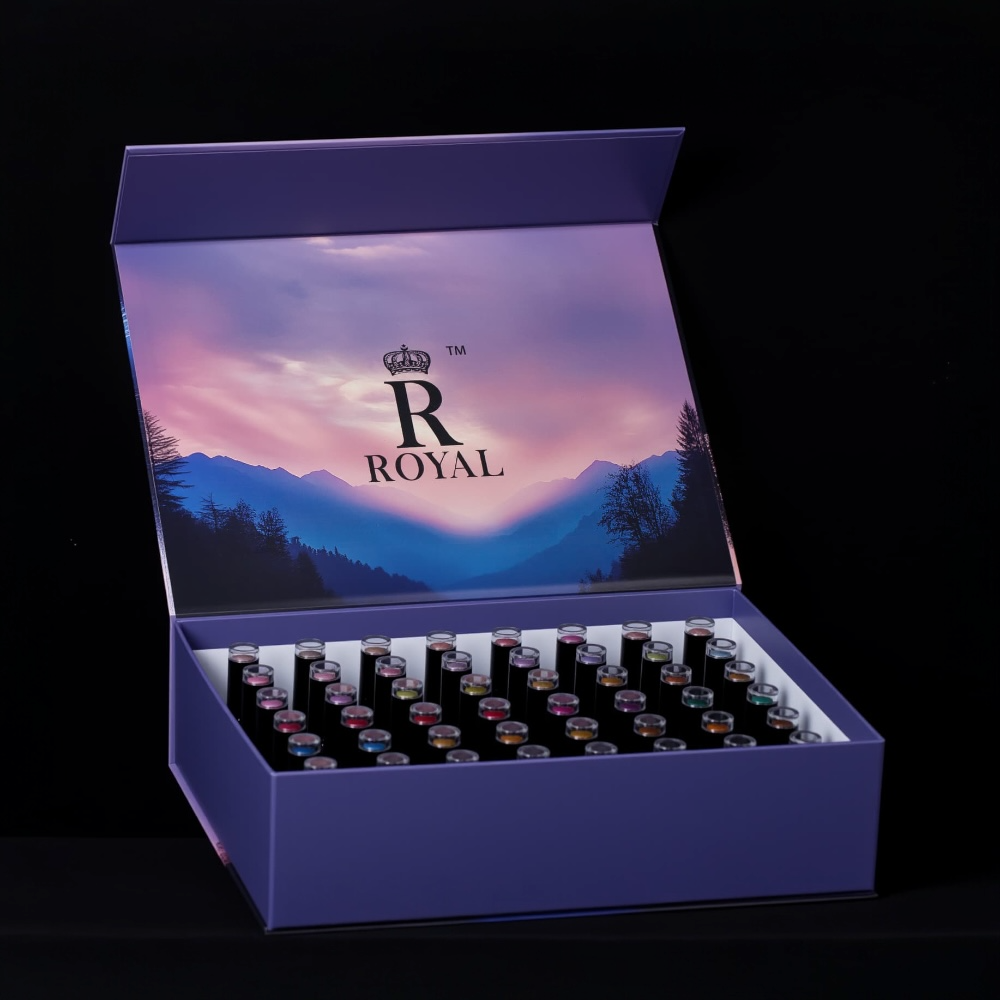 Royal Ruby Cateyes 48 colors Collection
