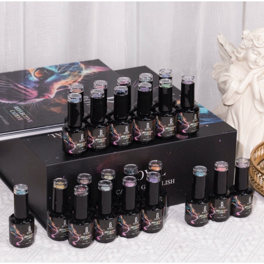 Royal Diamond Reflective Cat Eyes 36 Colors Collection