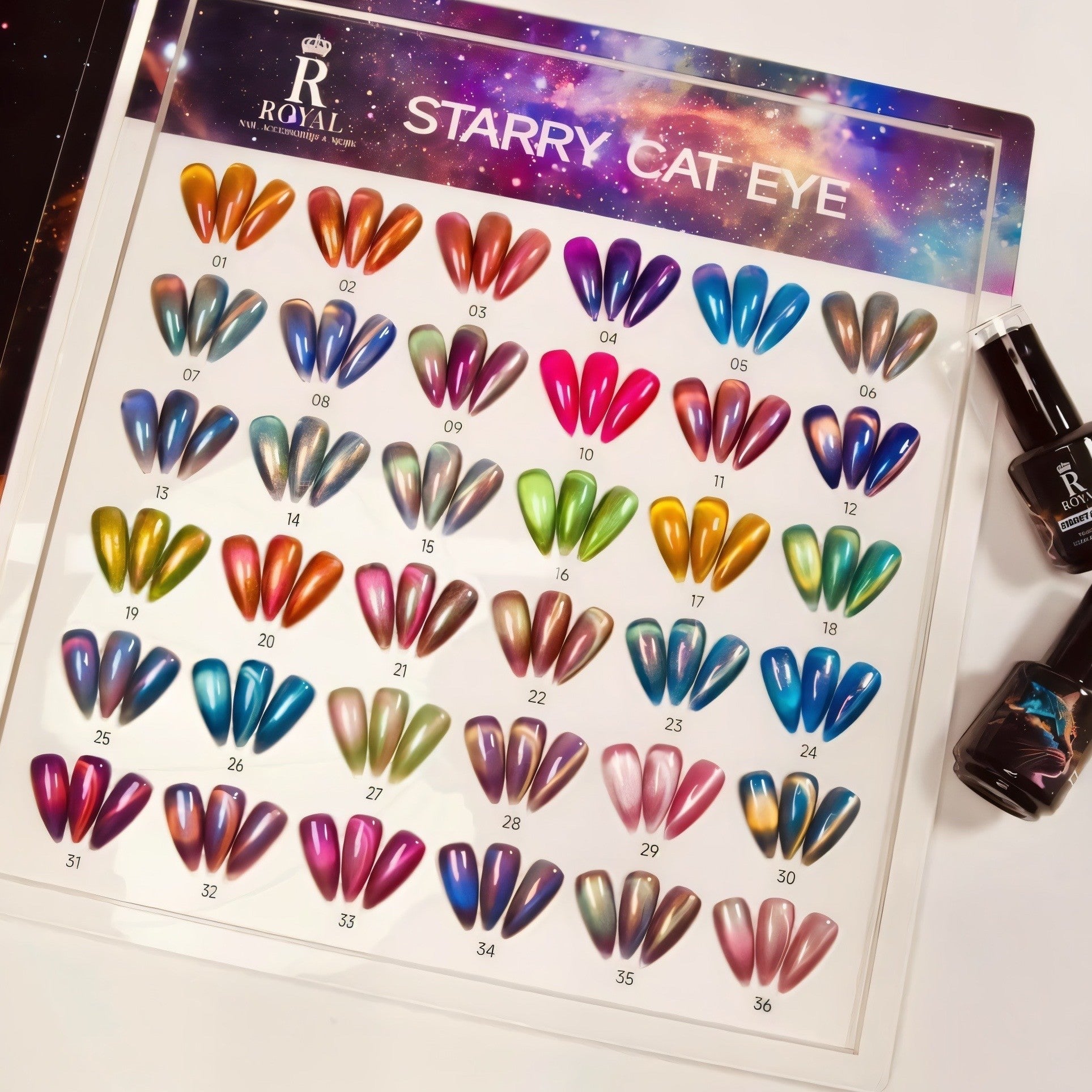Royal Starry Cat Eyes 36 colors Collection