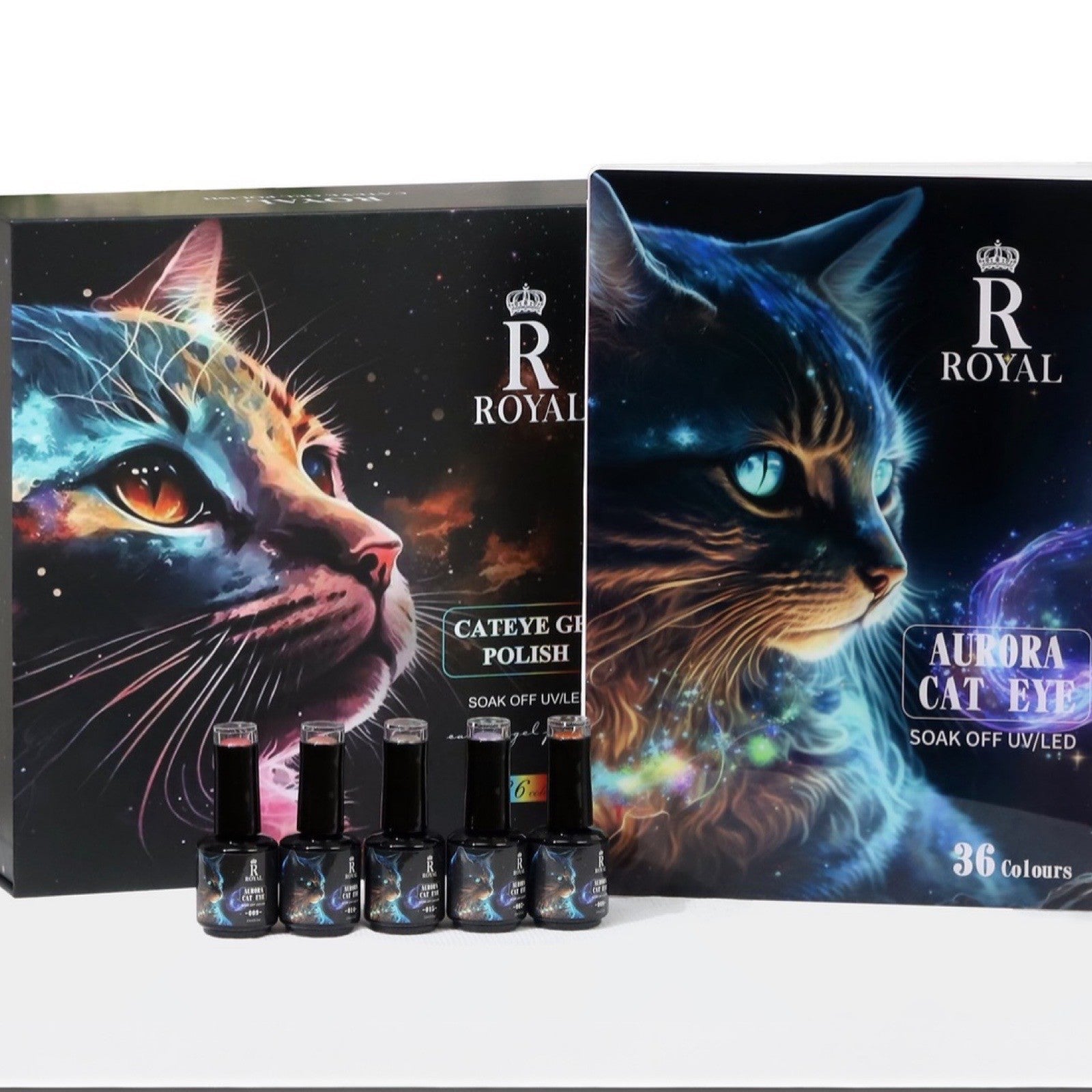 Royal Aurora Cat Eyes 36 Colors Collection