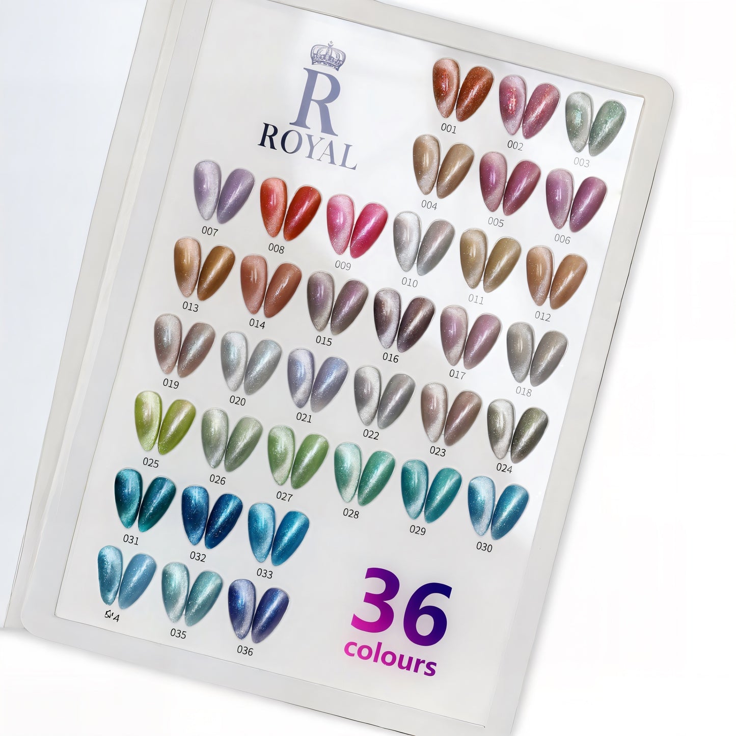 Royal Aurora Cat Eyes 36 Colors Collection