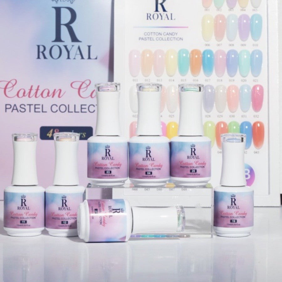Royal Cotton Candy Pastel 48 Colors Collection