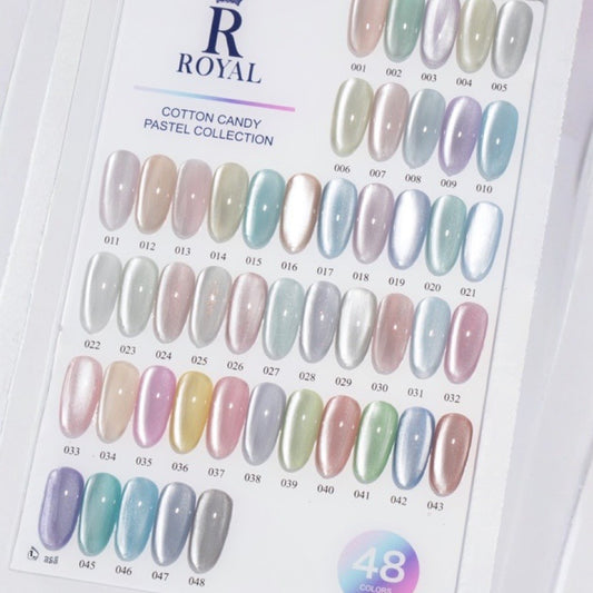 Royal Cotton Candy Pastel 48 Colors Collection