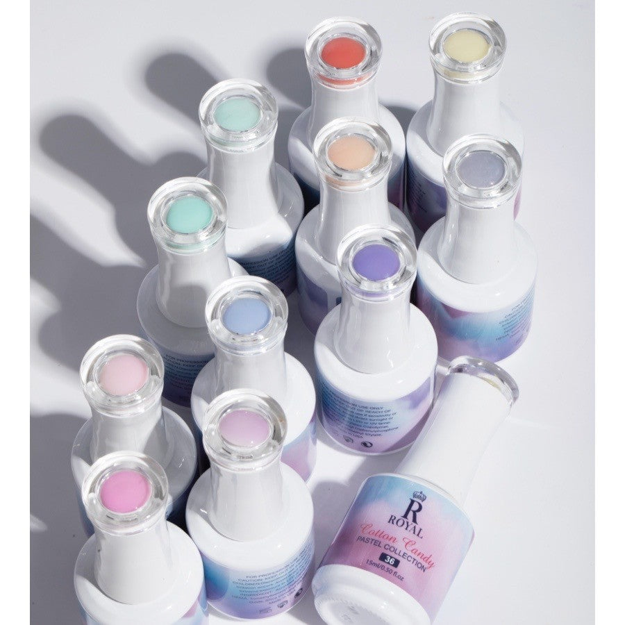 Royal Cotton Candy Pastel 48 Colors Collection