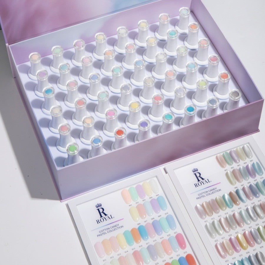 Royal Cotton Candy Pastel 48 Colors Collection