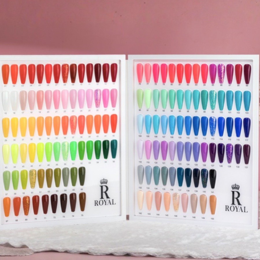 Royal Glamour 150 Gel Collors Collection Top Quality
